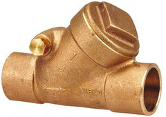 NIBCO - 3/8" Bronze Check Valve - Y-Pattern, Soldered x Soldered, 300 WOG - A1 Tooling