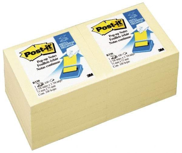 3M - 90 Sheet, 3 x 3", Note Pad/Writing Pad/Notebook - Yellow - A1 Tooling