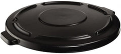 Rubbermaid - Round Lid for Use with 44 Gal Trash Cans - Black, Plastic, For 2643 Brute Trash Cans - A1 Tooling