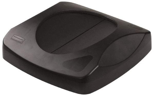 Rubbermaid - Square Lid for Use with 23 Gal Square Trash Cans - Black, Plastic, For 3569-07 & 3569-88 - A1 Tooling