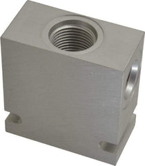 Parker - 20 GPM Aluminum Hydraulic Control Valve - 7/8-14 Thread, C10-3 Cavity, 1-1/4" Wide x 2-1/2" Long - A1 Tooling