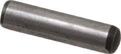 Value Collection - 5mm Diam x 20mm Pin Length Alloy Steel Pull Out Dowel Pin - C 57-63 Hardness, 1 Rounded & 1 Threaded End - A1 Tooling