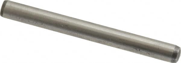 Value Collection - 5mm Diam x 50mm Pin Length Alloy Steel Pull Out Dowel Pin - C 57-63 Hardness, 1 Rounded & 1 Threaded End - A1 Tooling