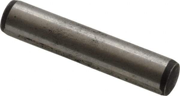 Value Collection - 8mm Diam x 40mm Pin Length Alloy Steel Pull Out Dowel Pin - C 57-63 Hardness, 1 Rounded & 1 Threaded End - A1 Tooling