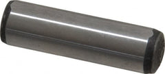 Value Collection - 10mm Diam x 35mm Pin Length Alloy Steel Pull Out Dowel Pin - C 57-63 Hardness, 1 Rounded & 1 Threaded End - A1 Tooling