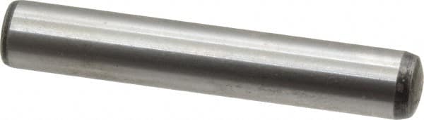 Value Collection - 10mm Diam x 60mm Pin Length Alloy Steel Pull Out Dowel Pin - C 57-63 Hardness, 1 Rounded & 1 Threaded End - A1 Tooling