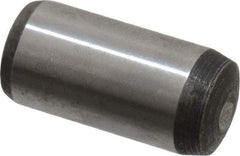 Value Collection - 12mm Diam x 25mm Pin Length Alloy Steel Pull Out Dowel Pin - C 57-63 Hardness, 1 Rounded & 1 Threaded End - A1 Tooling