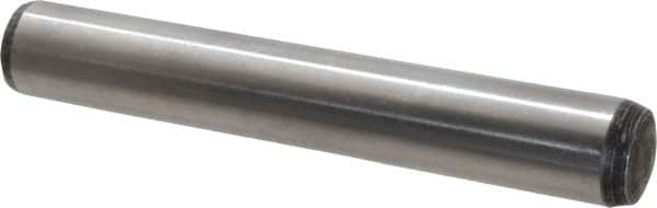 Value Collection - 12mm Diam x 80mm Pin Length Alloy Steel Pull Out Dowel Pin - C 57-63 Hardness, 1 Rounded & 1 Threaded End - A1 Tooling