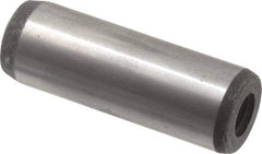 Value Collection - 20mm Diam x 60mm Pin Length Alloy Steel Pull Out Dowel Pin - C 57-63 Hardness, 1 Rounded & 1 Threaded End - A1 Tooling