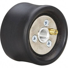 Dynabrade - 5" Wheel OD, 3-1/2" Wheel Width, 3,500 RPM, Composite, Pneumatic Wheel with Hub - 15-1/2" Long x 3-1/2" Wide, 5/8" Wheel Arbor Hole - A1 Tooling