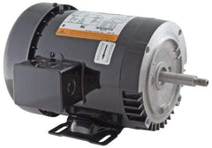 US Motors - 1 hp, ODP Enclosure, No Thermal Protection, 3,520 RPM, 208-230/460 Volt, 60 Hz, Three Phase Standard Efficient Motor - Size 143 Frame, Rigid Mount, 1 Speed, Ball Bearings, 3.5-3.4/1.7 Full Load Amps, F Class Insulation, CCW Lead End - A1 Tooling