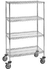 Quantum Storage - 48" Wide, 1" High, Open Shelving Wire Shelving Shelf - A1 Tooling