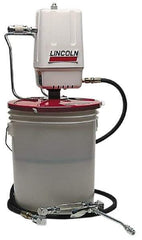 Lincoln - Grease Lubrication Aluminum Air-Operated Pump - For 25 to 50 Lb (Drum) & 35 to 50 Lb (Pail) Container - A1 Tooling