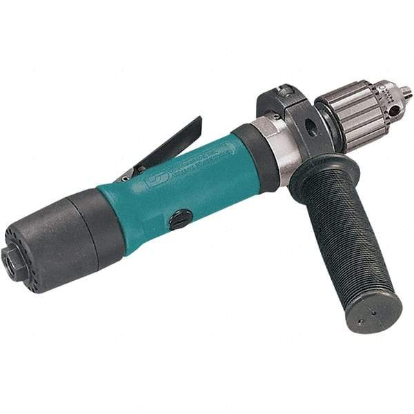 Dynabrade - 1/4" Keyed Chuck - Inline Handle, 3,200 RPM, 22 CFM, 0.4 hp - A1 Tooling