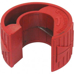 Rothenberger - 3/4" Pipe Capacity, Pipe Cutter - Cuts Plastic, PVC, CPVC, 2" OAL - A1 Tooling