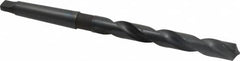 Chicago-Latrobe - 43/64", 2MT 118° Point High Speed Steel Taper Shank Drill Bit - Oxide Finish, 5-3/8" Flute Length, 9-1/4" OAL, Spiral Flute, Series 110 - A1 Tooling