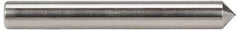 Tru-Maxx - 1/10 Carat Single Point Diamond Dresser - 3" Long x 3/8" Shank Diam - A1 Tooling