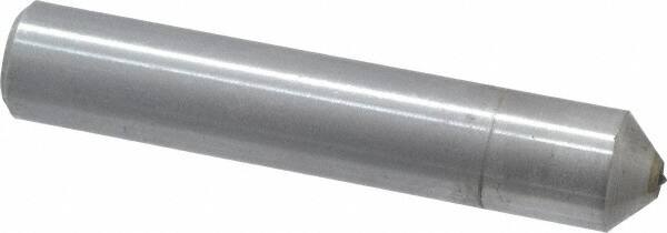 Made in USA - 1/8 Max Convex Radius Single Point Diamond Dresser - 2" Long x 3/8" Shank Diam - A1 Tooling