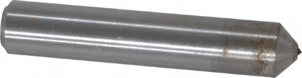 Made in USA - 1/4" Max Convex Radius Single Point Diamond Dresser - 2" Long x 3/8" Shank Diam - A1 Tooling