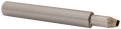 Made in USA - 1/8" Max Concave Radius Single Point Diamond Dresser - 2" Long x 3/8" Shank Diam - A1 Tooling