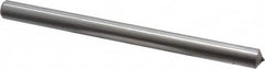 Made in USA - 1/4 Carat Single Point Diamond Dresser - 6" Long x 7/16" Shank Diam - A1 Tooling