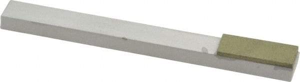 Made in USA - Fine, 1" Length of Cut, Single End Diamond Hone - 100 Grit, 3/8" Wide x 3/8" High x 4" OAL - A1 Tooling