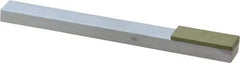 Made in USA - Very Fine, 1" Length of Cut, Single End Diamond Hone - 220 Grit, 3/8" Wide x 3/8" High x 4" OAL - A1 Tooling