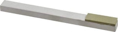 Made in USA - Extra Fine, 1" Length of Cut, Single End Diamond Hone - 320 Grit, 3/8" Wide x 3/8" High x 4" OAL - A1 Tooling