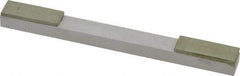 Made in USA - Very Fine, 1" Length of Cut, Double End Diamond Hone - 150 & 180 Grit, 3/8" Wide x 3/8" High x 4" OAL - A1 Tooling