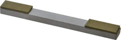 Made in USA - Super Fine, 1" Length of Cut, Double End Diamond Hone - 220 & 400 Grit, 3/8" Wide x 3/8" High x 4" OAL - A1 Tooling