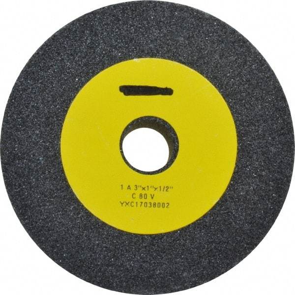 Value Collection - 3" Diam Truing Tool Replacement Wheel - 1" Thick x 1/2" Hole, For Truing Diamond & CBN Wheels - A1 Tooling