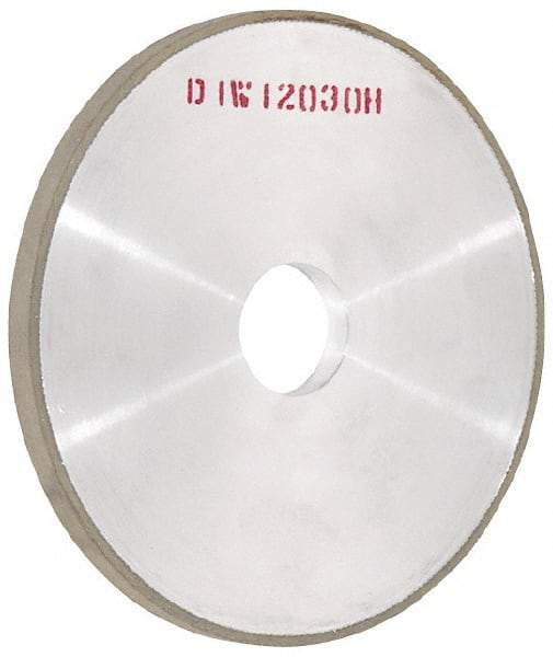 Made in USA - 6" Diam x 1-1/4" Hole x 1/2" Thick, 150 Grit Surface Grinding Wheel - Diamond, Type 1A1, Very Fine Grade - A1 Tooling