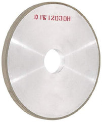 Made in USA - 8" Diam x 1-1/4" Hole x 1/2" Thick, 150 Grit Surface Grinding Wheel - Diamond, Type 1A1, Very Fine Grade - A1 Tooling