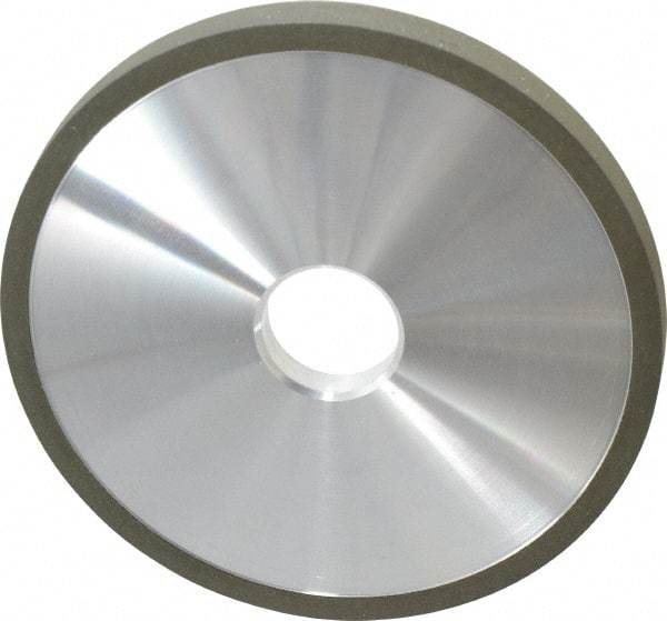 Made in USA - 6" Diam x 1-1/4" Hole x 1/2" Thick, 150 Grit Surface Grinding Wheel - Diamond, Type 1A1, Very Fine Grade - A1 Tooling