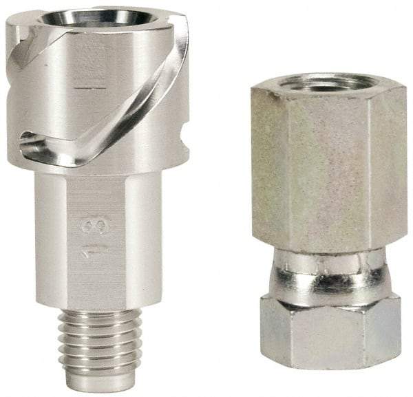 DeVilbiss - Paint Sprayer Siphon Adapter - Suction Kit Adapter 3and8 NPS, Compatible with Spray Guns with 3/8 inch NPS Inlet - A1 Tooling