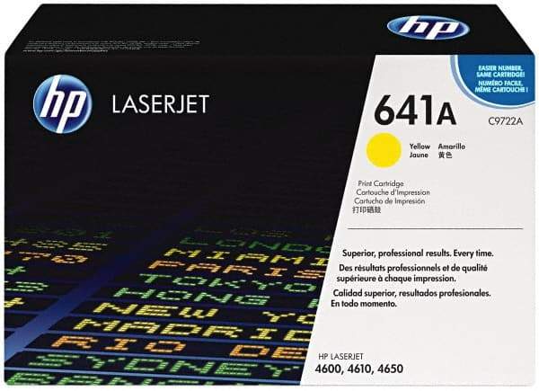 Hewlett-Packard - Yellow Toner Cartridge - Use with HP Color LaserJet 4600, 4650 - A1 Tooling