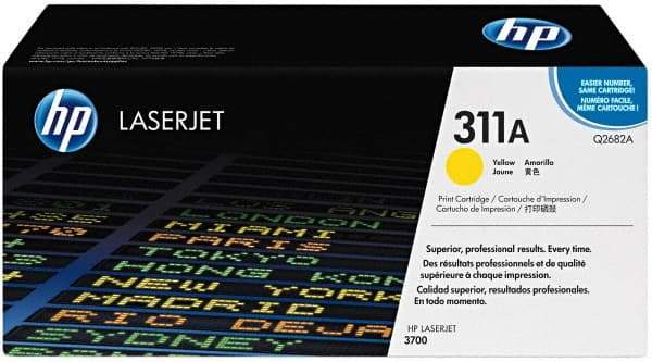 Hewlett-Packard - Yellow Toner Cartridge - Use with HP Color LaserJet 3700 - A1 Tooling