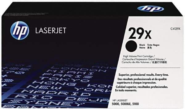 Hewlett-Packard - Black Toner Cartridge - Use with HP Laser Jet 5000, 5100 - A1 Tooling