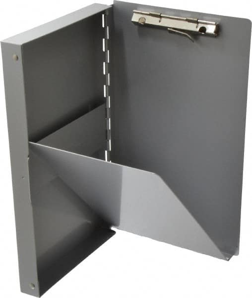 Saunders - 10 Inch Long x 6 Inch Wide x 1 Inch High, Clip Board - Silver - A1 Tooling