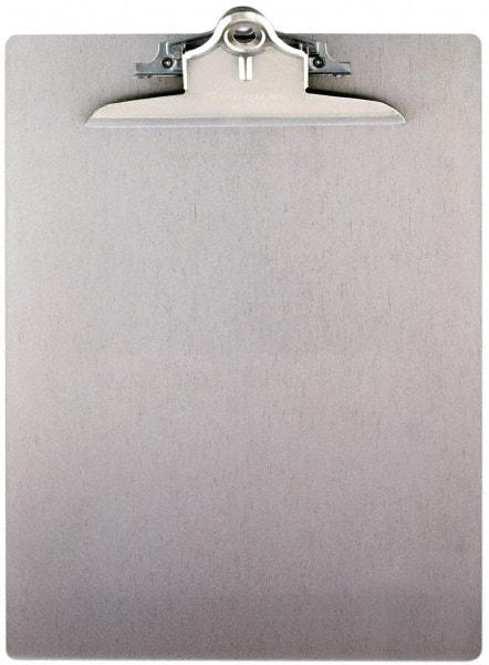 Saunders - 13-1/4 Inch Long x 9 Inch Wide x 1-3/4 Inch High, Clip Board - Silver - A1 Tooling