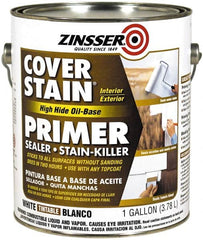 Zinsser - 1 Gal Flat White Primer - 300 to 400 Sq Ft Coverage, 347 gL Content, Quick Drying - A1 Tooling