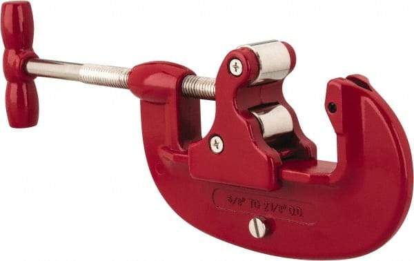 Value Collection - 5/8" to 2-1/8" Pipe Capacity, Tube Cutter - Cuts Copper - A1 Tooling