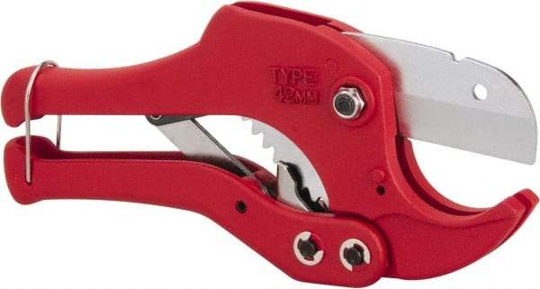 Value Collection - 1/8" to 1-5/8" Pipe Capacity, Pipe Cutter - Cuts Plastic - A1 Tooling