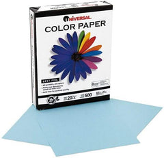 UNIVERSAL - 8-1/2" x 11" Blue Copy Paper - Use with Laser Printers, Copiers, Offset Presses, Spirit Duplicators - A1 Tooling