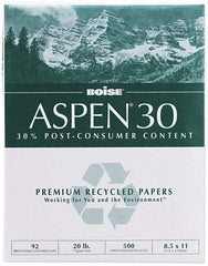 Boise - 8-1/2" x 11" White Copy Paper - Use with Laser Printers, High-Speed Copiers, Plain Paper Fax Machines - A1 Tooling