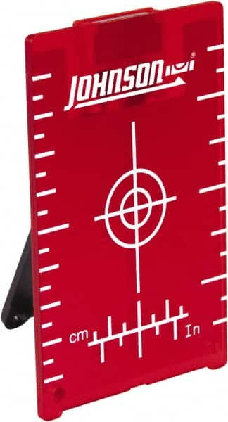 Johnson Level & Tool - Laser Level Magnetic Floor Target - Use With Laser Levels - A1 Tooling