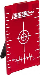 Johnson Level & Tool - Laser Level Magnetic Floor Target - Use With Laser Levels - A1 Tooling