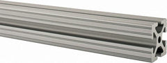 80/20 Inc. - 48 Inches Long x 1-1/2 Inches Wide x 1-1/2 Inches High, T Slotted Aluminum Extrusion - 1.154 Square Inches, Clear Anodized Finish - A1 Tooling