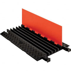 Checkers - On Floor Cable Covers Cover Material: Polyurethane Number of Channels: 5 - A1 Tooling