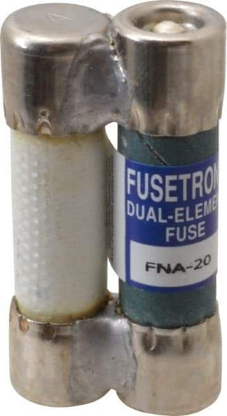 Cooper Bussmann - 32 VAC, 20 Amp, Time Delay Pin Indicator Fuse - Fuse Holder Mount, 1-1/2" OAL, 1 at AC kA Rating, 13/32" Diam - A1 Tooling